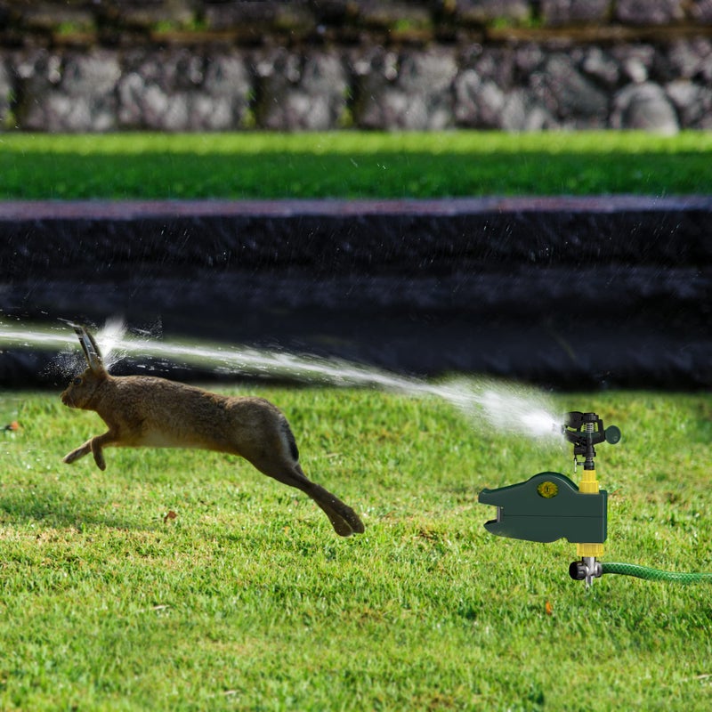 Hoont Deer Repellent & Cat Repellent Outdoor- Cat Deterrent for Garden- Rabbit & Dog Repellent for Yard- Motion Activated Sprinkler & Motion Sensor Sprinkler to Deter Animals - Image 2